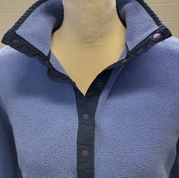 VTG LL Bean 80s Oversized Fleece Pullover - Picture 3 of 10